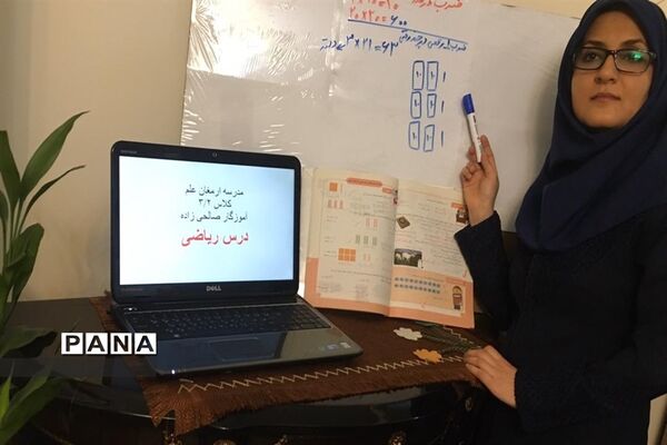 تداوم تلاش معلمان تهرانی برای تدریس در فضای مجازی-2