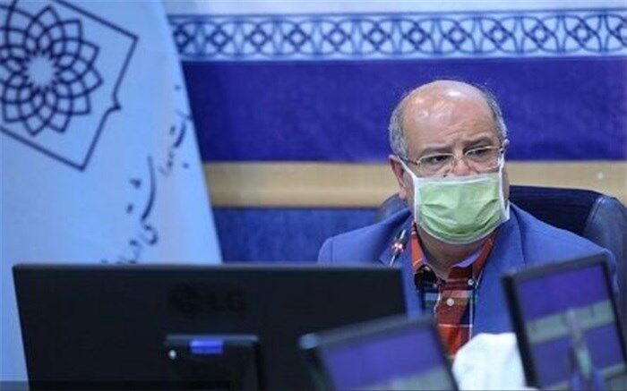 زالی: استان تهران در بیماری کرونا همچنان شکننده و بی‌ثبات است