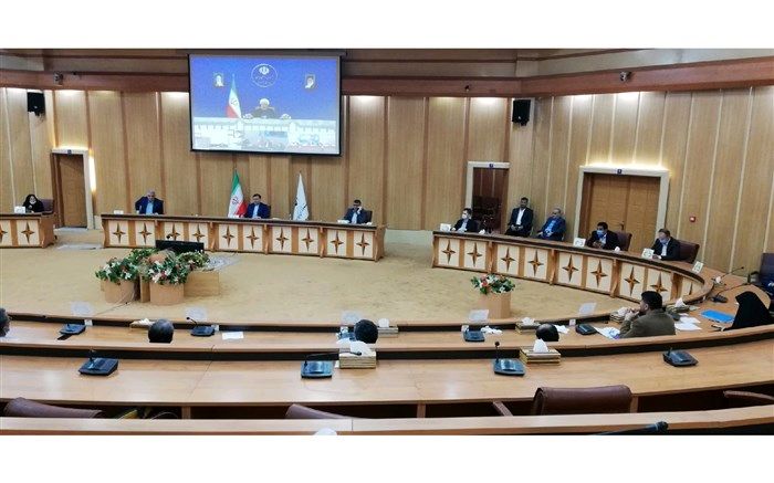 افتتاح رسمی شبکه آموزشی شاد به صورت ویدئو کنفرانس با حضور رییس جمهور