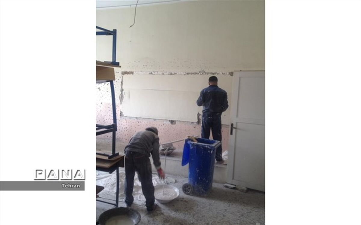 دبیرستان دخترانه امامیه در شرایط کرونایی منطقه ۱۲