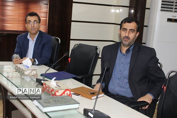 مراسم معارفه و تکریم معاون پرورشی و فرهنگی آموزش و پرورش استان بوشهر