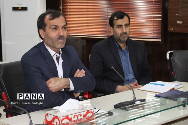 مراسم معارفه و تکریم معاون پرورشی و فرهنگی آموزش و پرورش استان بوشهر
