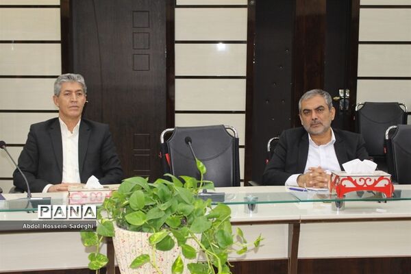 مراسم معارفه و تکریم معاون پرورشی و فرهنگی آموزش و پرورش استان بوشهر
