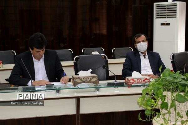 مراسم معارفه و تکریم معاون پرورشی و فرهنگی آموزش و پرورش استان بوشهر