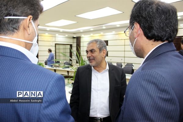 مراسم معارفه و تکریم معاون پرورشی و فرهنگی آموزش و پرورش استان بوشهر