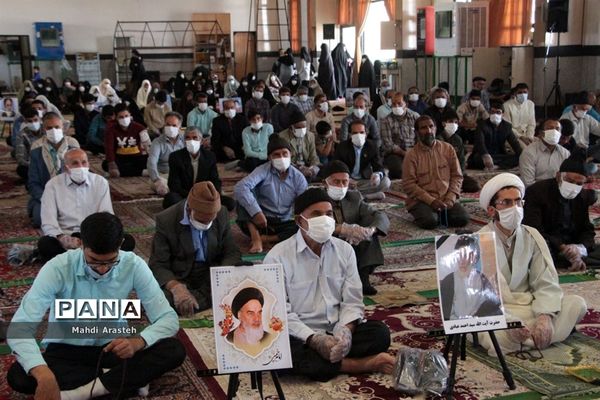 اقامه اولین نماز جمعه سال ۱۳۹۹ شهرستان خوسف استان خراسان جنوبی