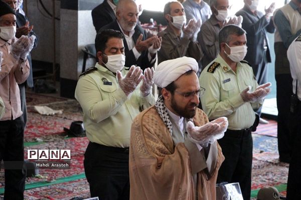 اقامه اولین نماز جمعه سال ۱۳۹۹ شهرستان خوسف استان خراسان جنوبی