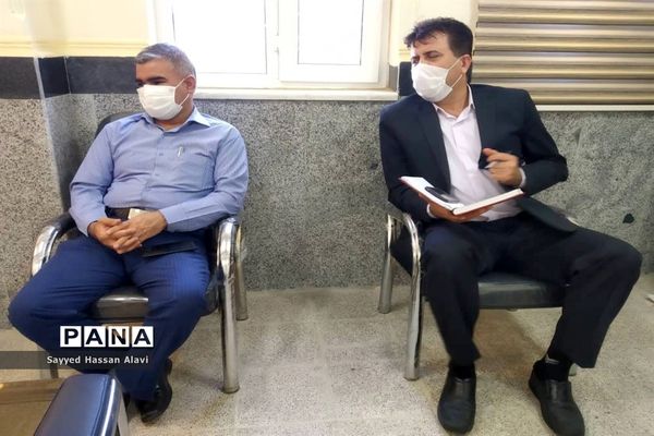 بازدید رئیس اداره ارزیابی عملکرد آموزش و پرورش استان بوشهر از شهرستان دشتی