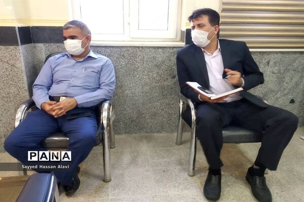 بازدید رئیس اداره ارزیابی عملکرد آموزش و پرورش استان بوشهر از شهرستان دشتی