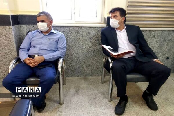 بازدید رئیس اداره ارزیابی عملکرد آموزش و پرورش استان بوشهر از شهرستان دشتی