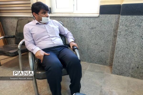 بازدید رئیس اداره ارزیابی عملکرد آموزش و پرورش استان بوشهر از شهرستان دشتی