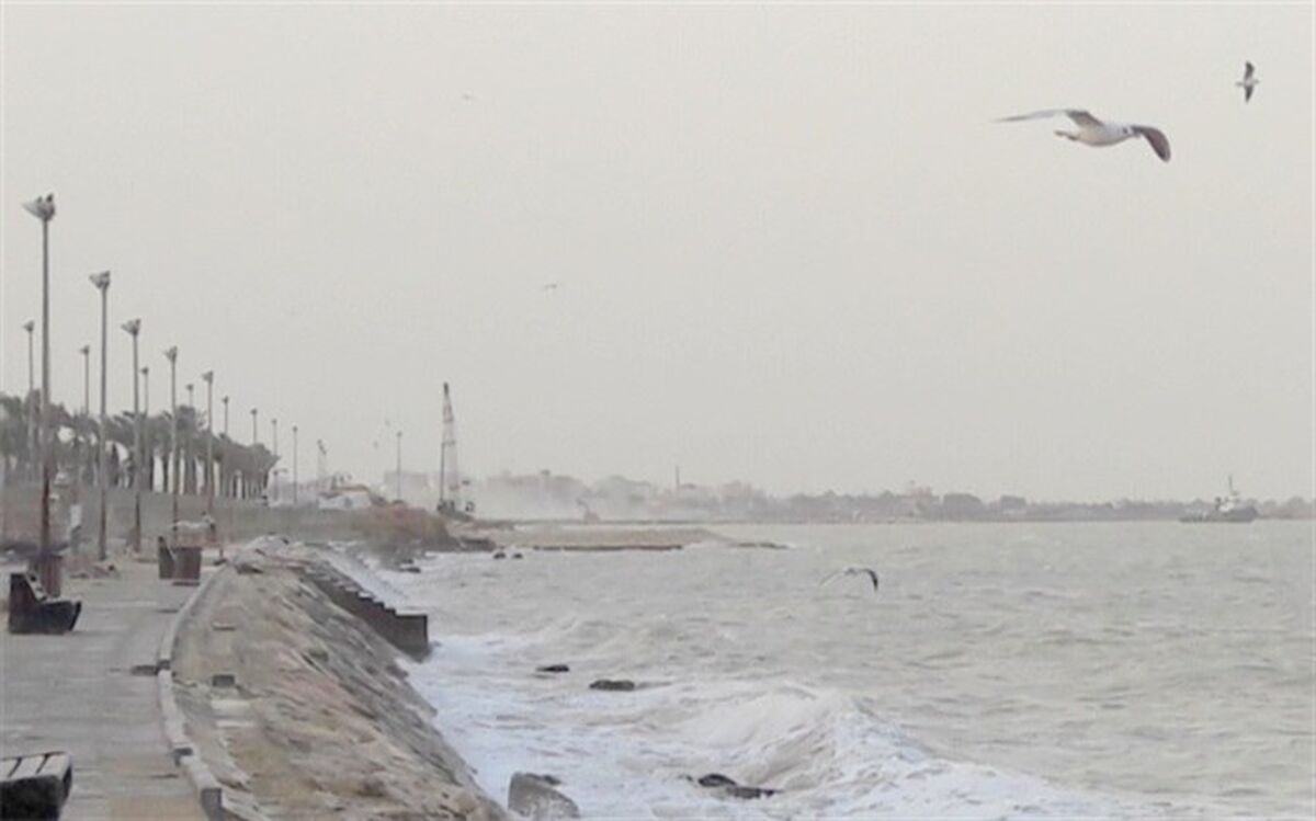 هشدار زرد هواشناسی درباره افزایش ارتفاع امواج در خلیج فارس