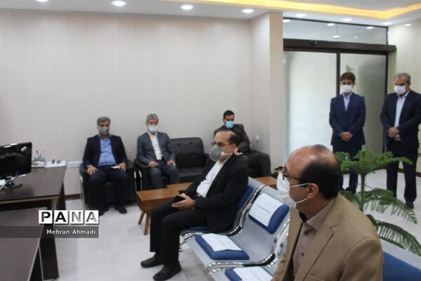 افتتاح میز خدمت جدید اداره‌کل آموزش و پرورش استان بوشهر