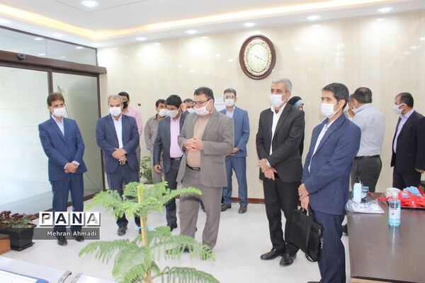 افتتاح میز خدمت جدید اداره‌کل آموزش و پرورش استان بوشهر