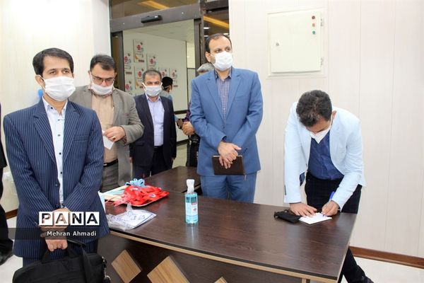 افتتاح میز خدمت جدید اداره‌کل آموزش و پرورش استان بوشهر