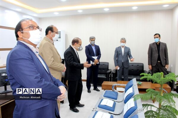 افتتاح میز خدمت جدید اداره‌کل آموزش و پرورش استان بوشهر