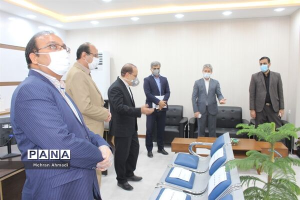 افتتاح میز خدمت جدید اداره‌کل آموزش و پرورش استان بوشهر