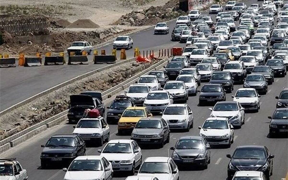 ترافیک سنگین در محورهای شمالی