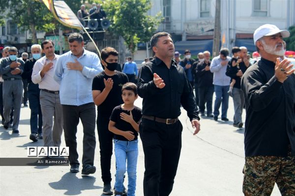 دسته‌روی به مناسبت شهادت امام صادق (ع) در قائم‌شهر