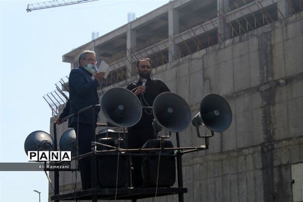 دسته‌روی به مناسبت شهادت امام صادق (ع) در قائم‌شهر
