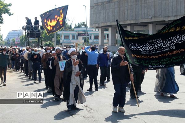 دسته‌روی به مناسبت شهادت امام صادق (ع) در قائم‌شهر