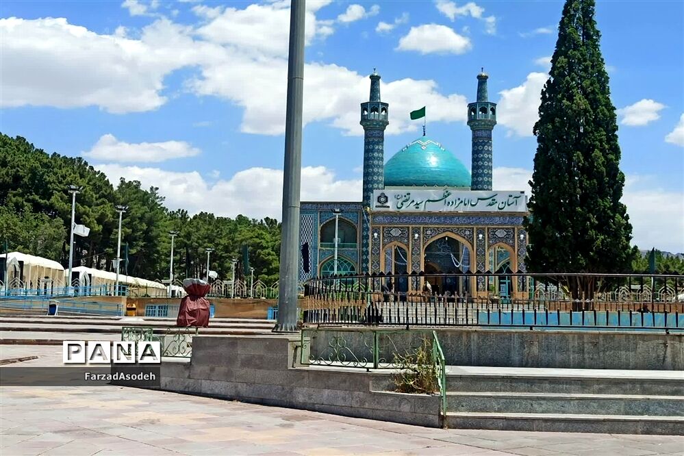 امامزاده سید مرتضی (ع) کاشمر پس از بازگشایی