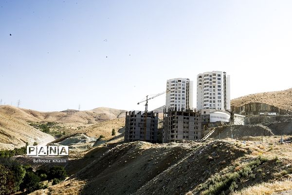 ساختار متفاوت ساخت و سازها در کلان شهر تهران