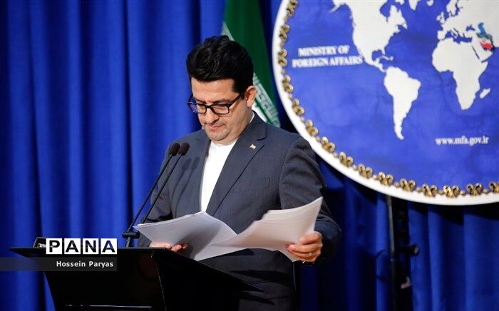 انتقاد مجدد سخنگوی وزارت  امور خارجه از سکوت اروپا در قبال سرکوب مردم در آمریکا