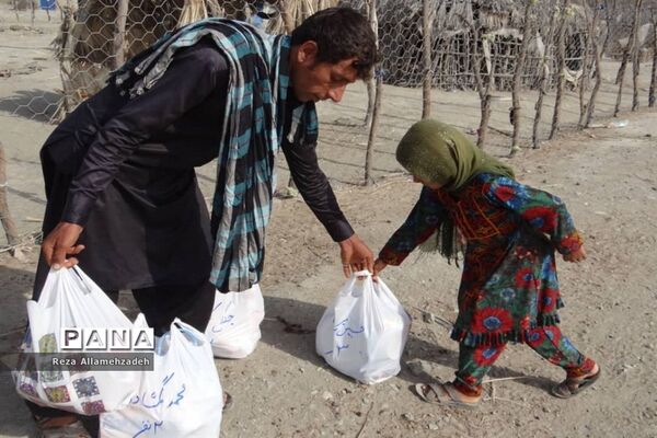 گروه جهادی ایثارگران بدون مرز استان بوشهر در بشاگرد روستای شمسون