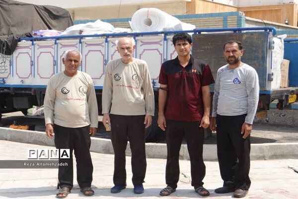 گروه جهادی ایثارگران بدون مرز استان بوشهر در بشاگرد روستای شمسون