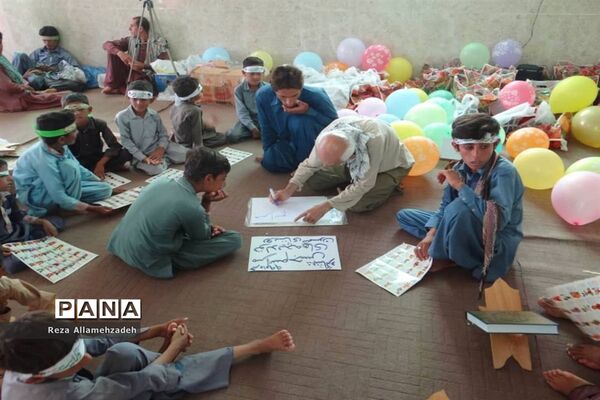 گروه جهادی ایثارگران بدون مرز استان بوشهر در بشاگرد روستای شمسون