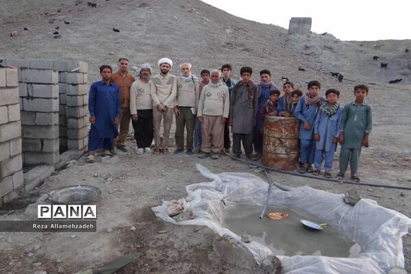 گروه جهادی ایثارگران بدون مرز استان بوشهر در بشاگرد روستای شمسون