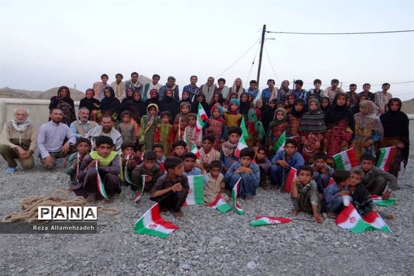 گروه جهادی ایثارگران بدون مرز استان بوشهر در بشاگرد روستای شمسون