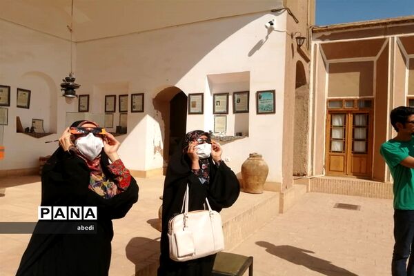 مشاهده آخرین خورشید گرفتگی قرن ۱۴ هجری شمسی در بهاباد