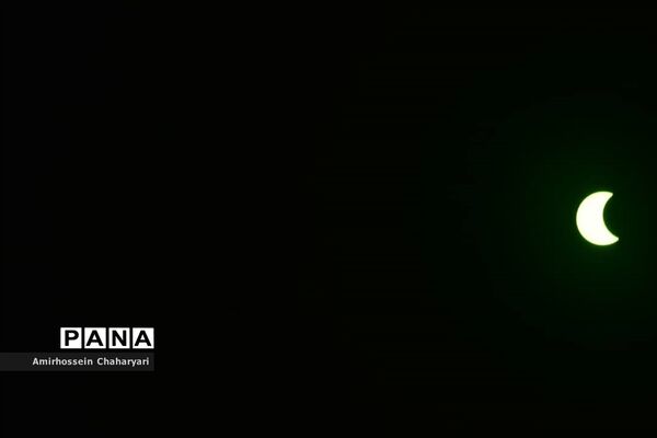 رصد آخرین خورشیدگرفتگی قرن در تایباد