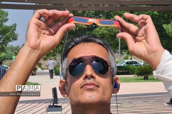 رصد آخرین کسوف قرن در آسمان جزیره کیش