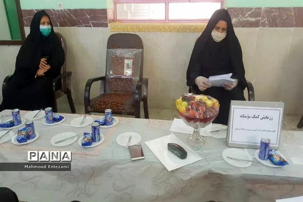 رزمایش کمک مومنانه دانش‌آموزان و فرهنگیان آب پخش