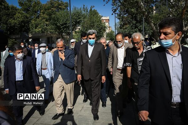 آیین بهربرداری از پیاده راه شهریار