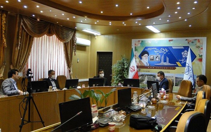 جلسه مشترک مدیر کل بنیاد مسکن انقلاب اسلامی استان و شهردار زنجان در خصوص گسترش همکاری های فی مابین