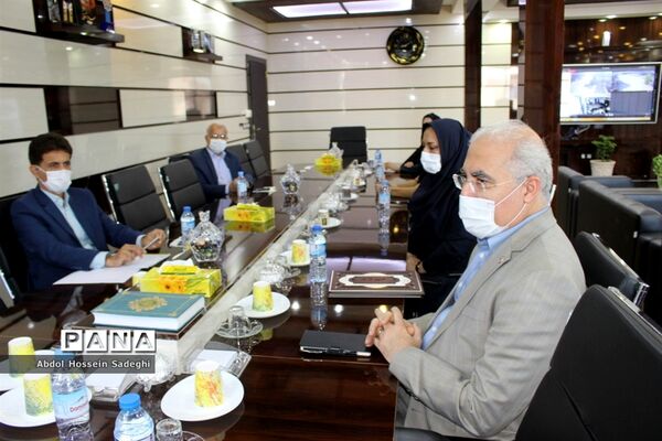 نشست مدیرکل بهزیستی استان بوشهربا مدیرکل آموزش و پرورش استان