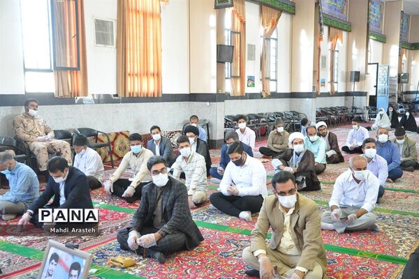 نمازجمعه سال 1399 با حضور نماینده مردم بیرجند ، خوسف و درمیان درمجلس شورای اسلامی