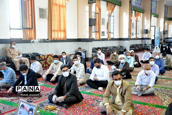 نمازجمعه سال 1399 با حضور نماینده مردم بیرجند ، خوسف و درمیان درمجلس شورای اسلامی