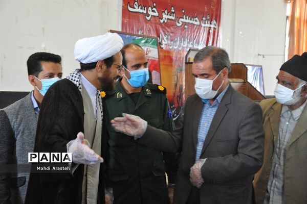 نمازجمعه سال 1399 با حضور نماینده مردم بیرجند ، خوسف و درمیان درمجلس شورای اسلامی