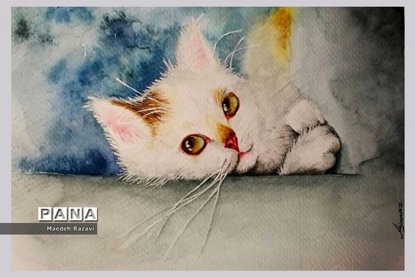 نمایشگاه مجازی آثار هنری دانش‌آموزان دبیرستان علوی شیراز