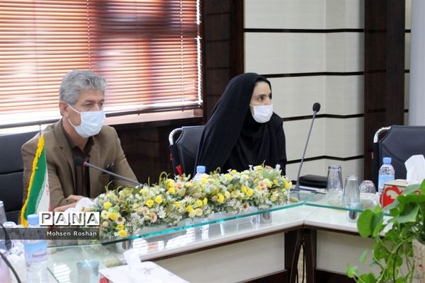 جلسه کمیته محتوی آموزشی معاون پرورشی و فرهنگی اداره‌کل آموزش و پرورش استان بوشهر