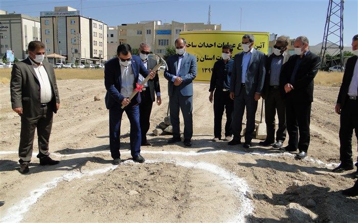 آئین شروع عملیات احداث ساختمان دیوان محاسبات استان با حضور مدیرکل بنیاد مسکن استان