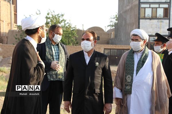 کاروان زیر سایه خورشید در دفتر امام جمعه شهرستان خوسف