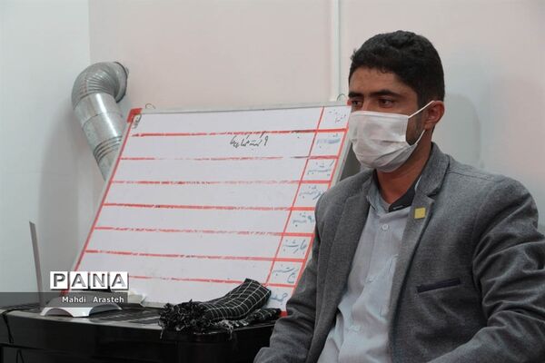 کاروان زیر سایه خورشید در دفتر امام جمعه شهرستان خوسف