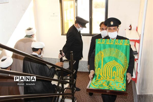 کاروان زیر سایه خورشید در دفتر امام جمعه شهرستان خوسف