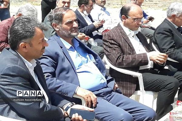 کلنگ زنی مدرسه خیرساز سگزآباد